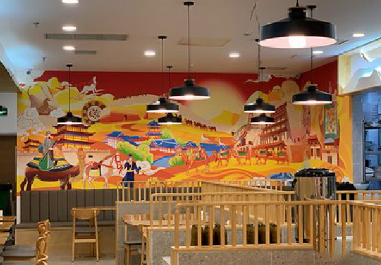 玉林商业空间彩绘介绍。