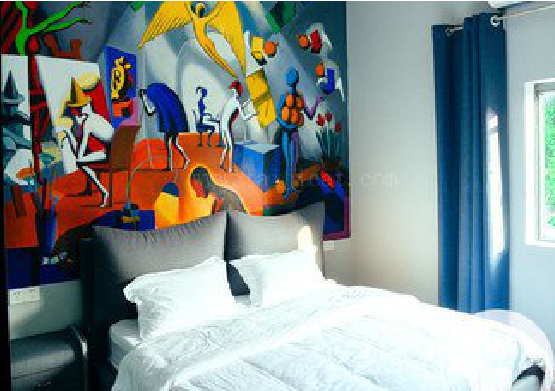 玉林对于酒店的墙体彩绘而言更注重哪些方面？