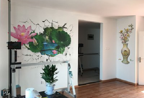 玉林墙体彩绘相比墙纸的优势。