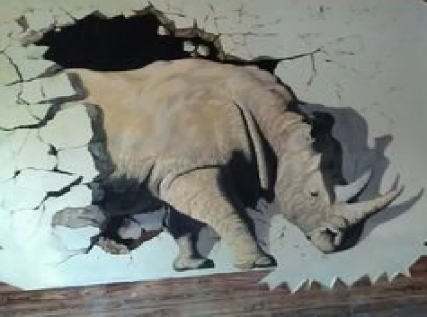 玉林在墙绘中，如何绘制3D效果？