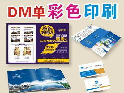 玉林单页印刷，色彩搭配简单。