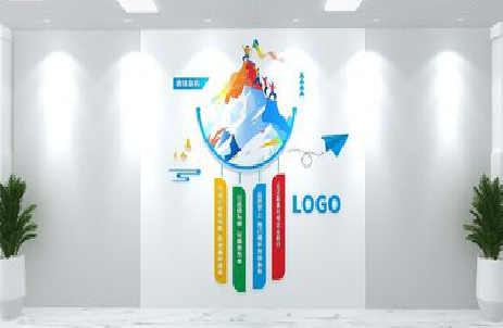 玉林公司企业形象墙的工艺材料有哪些？