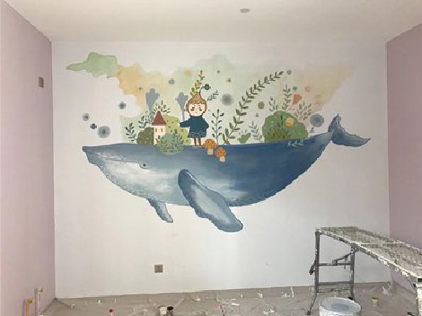 玉林手绘墙的特点及优势。