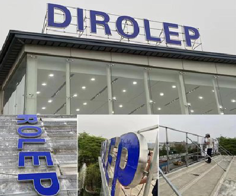 玉林楼顶发光字安装的注意事项。